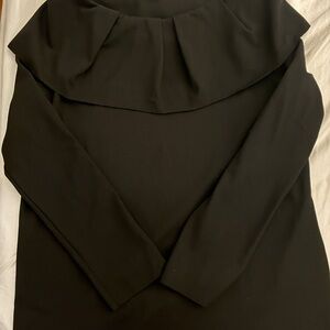 Cos Long Sleeve Blouse With Large Collar - Size 12 - Excellent Condition